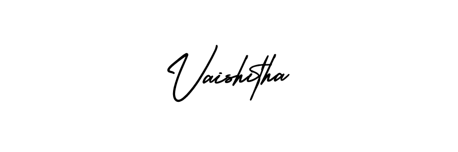 How to Draw Vaishitha signature style? AmerikaSignatureDemo-Regular is a latest design signature styles for name Vaishitha. Vaishitha signature style 3 images and pictures png