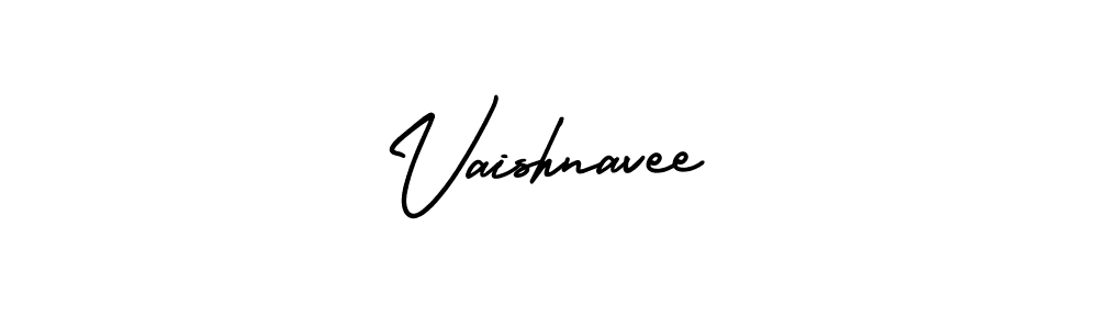 Design your own signature with our free online signature maker. With this signature software, you can create a handwritten (AmerikaSignatureDemo-Regular) signature for name Vaishnavee. Vaishnavee signature style 3 images and pictures png