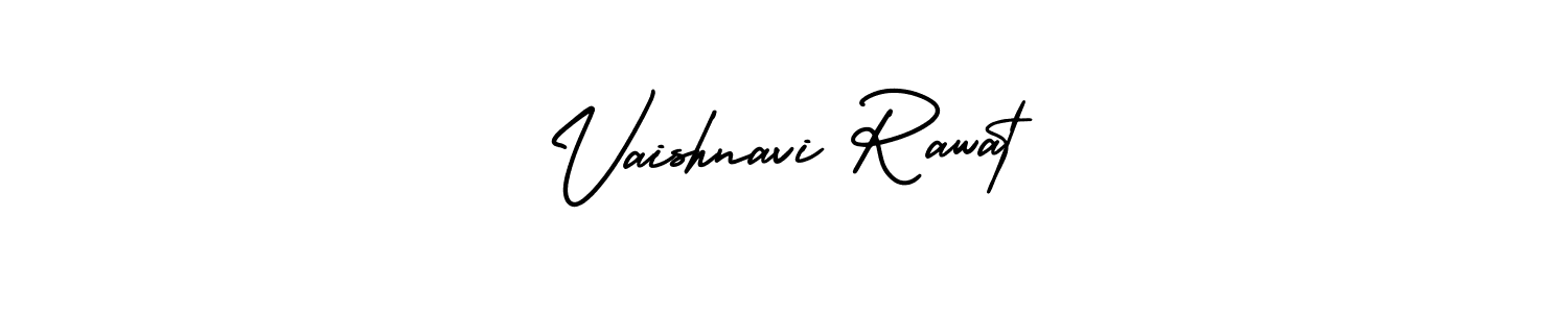 Use a signature maker to create a handwritten signature online. With this signature software, you can design (AmerikaSignatureDemo-Regular) your own signature for name Vaishnavi Rawat. Vaishnavi Rawat signature style 3 images and pictures png