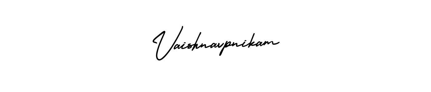 Check out images of Autograph of Vaishnavpnikam name. Actor Vaishnavpnikam Signature Style. AmerikaSignatureDemo-Regular is a professional sign style online. Vaishnavpnikam signature style 3 images and pictures png