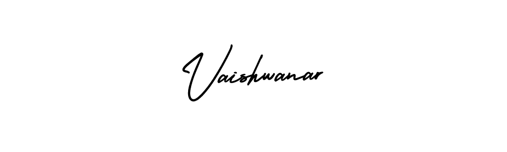 Use a signature maker to create a handwritten signature online. With this signature software, you can design (AmerikaSignatureDemo-Regular) your own signature for name Vaishwanar. Vaishwanar signature style 3 images and pictures png