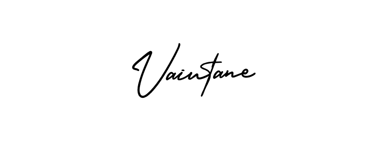 Check out images of Autograph of Vaiutane name. Actor Vaiutane Signature Style. AmerikaSignatureDemo-Regular is a professional sign style online. Vaiutane signature style 3 images and pictures png