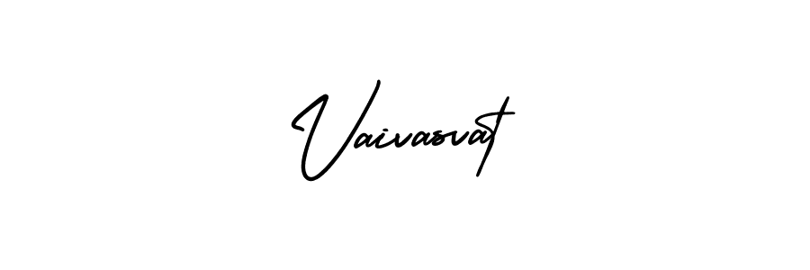 Create a beautiful signature design for name Vaivasvat. With this signature (AmerikaSignatureDemo-Regular) fonts, you can make a handwritten signature for free. Vaivasvat signature style 3 images and pictures png