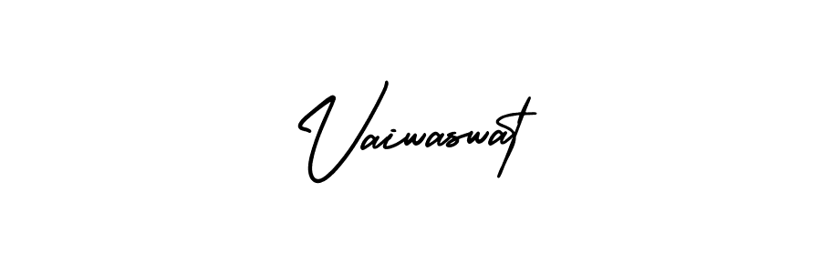 How to make Vaiwaswat signature? AmerikaSignatureDemo-Regular is a professional autograph style. Create handwritten signature for Vaiwaswat name. Vaiwaswat signature style 3 images and pictures png