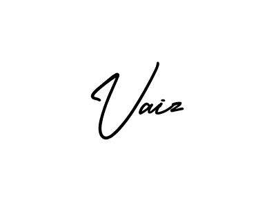 This is the best signature style for the Vaiz name. Also you like these signature font (AmerikaSignatureDemo-Regular). Mix name signature. Vaiz signature style 3 images and pictures png