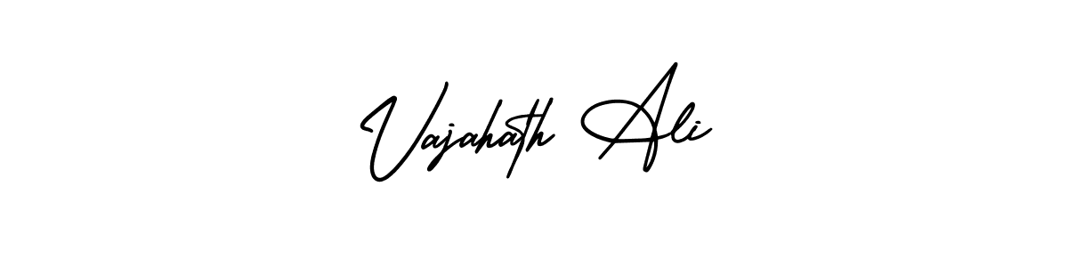 Make a beautiful signature design for name Vajahath Ali. Use this online signature maker to create a handwritten signature for free. Vajahath Ali signature style 3 images and pictures png