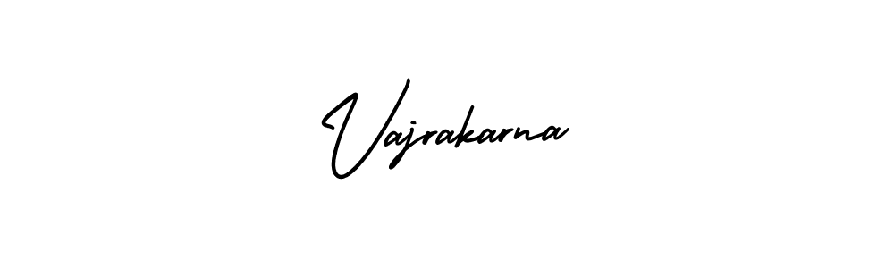 Create a beautiful signature design for name Vajrakarna. With this signature (AmerikaSignatureDemo-Regular) fonts, you can make a handwritten signature for free. Vajrakarna signature style 3 images and pictures png