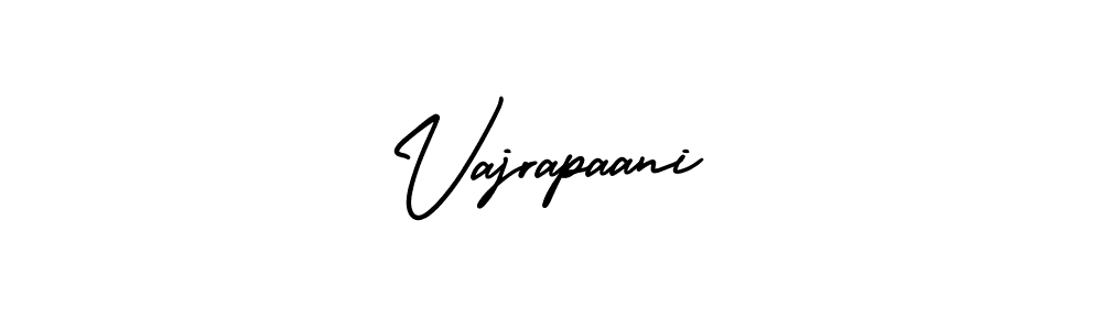 Use a signature maker to create a handwritten signature online. With this signature software, you can design (AmerikaSignatureDemo-Regular) your own signature for name Vajrapaani. Vajrapaani signature style 3 images and pictures png