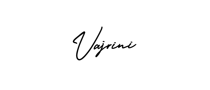 Also You can easily find your signature by using the search form. We will create Vajrini name handwritten signature images for you free of cost using AmerikaSignatureDemo-Regular sign style. Vajrini signature style 3 images and pictures png