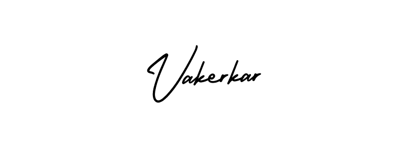AmerikaSignatureDemo-Regular is a professional signature style that is perfect for those who want to add a touch of class to their signature. It is also a great choice for those who want to make their signature more unique. Get Vakerkar name to fancy signature for free. Vakerkar signature style 3 images and pictures png