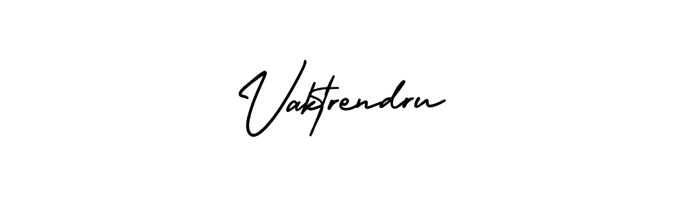 Also You can easily find your signature by using the search form. We will create Vaktrendru name handwritten signature images for you free of cost using AmerikaSignatureDemo-Regular sign style. Vaktrendru signature style 3 images and pictures png