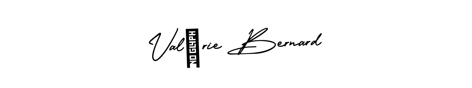 AmerikaSignatureDemo-Regular is a professional signature style that is perfect for those who want to add a touch of class to their signature. It is also a great choice for those who want to make their signature more unique. Get Valérie Bernard name to fancy signature for free. Valérie Bernard signature style 3 images and pictures png