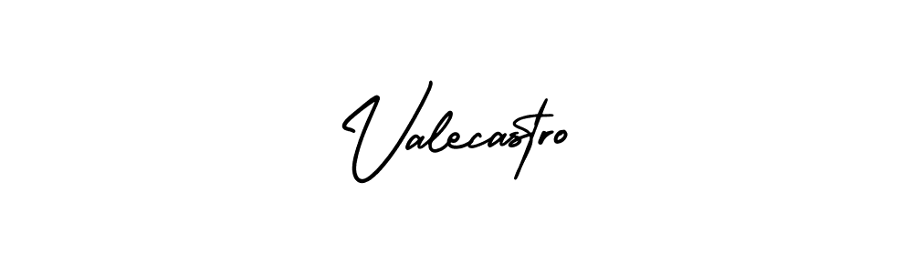 Use a signature maker to create a handwritten signature online. With this signature software, you can design (AmerikaSignatureDemo-Regular) your own signature for name Valecastro. Valecastro signature style 3 images and pictures png