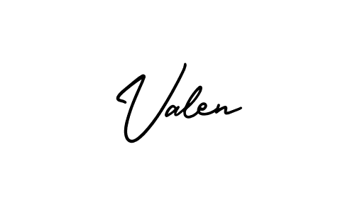 Also we have Valen name is the best signature style. Create professional handwritten signature collection using AmerikaSignatureDemo-Regular autograph style. Valen signature style 3 images and pictures png