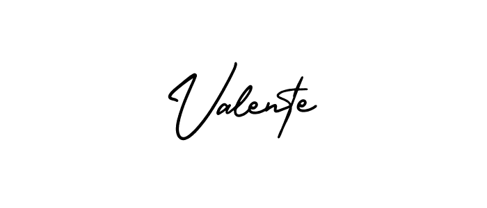 Best and Professional Signature Style for Valente. AmerikaSignatureDemo-Regular Best Signature Style Collection. Valente signature style 3 images and pictures png