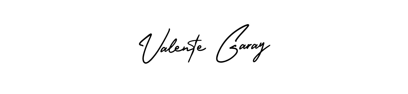 Also You can easily find your signature by using the search form. We will create Valente Garay name handwritten signature images for you free of cost using AmerikaSignatureDemo-Regular sign style. Valente Garay signature style 3 images and pictures png