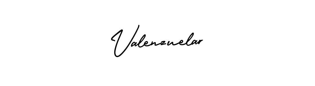 Create a beautiful signature design for name Valenzuelar. With this signature (AmerikaSignatureDemo-Regular) fonts, you can make a handwritten signature for free. Valenzuelar signature style 3 images and pictures png