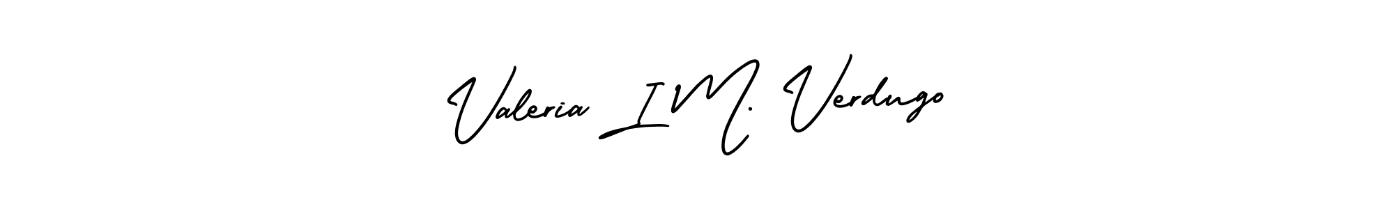 You can use this online signature creator to create a handwritten signature for the name Valeria I M. Verdugo. This is the best online autograph maker. Valeria I M. Verdugo signature style 3 images and pictures png