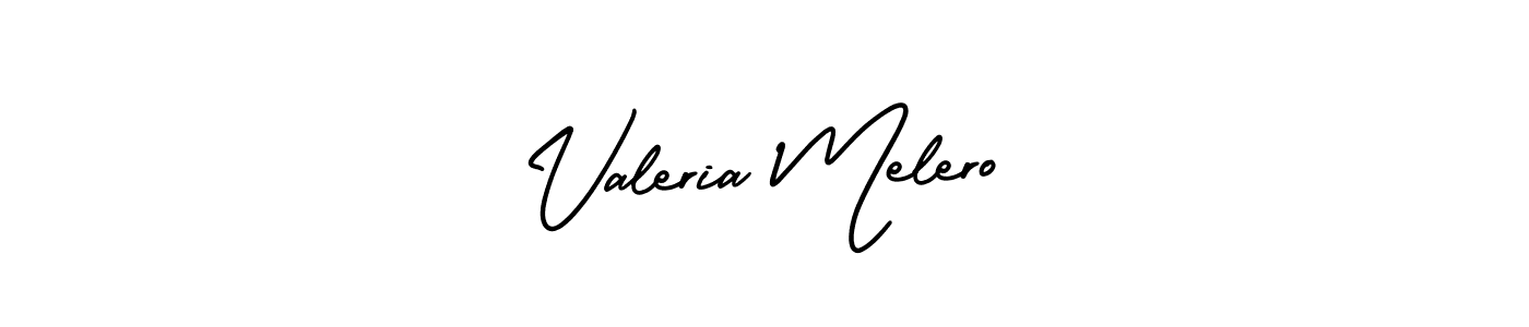 AmerikaSignatureDemo-Regular is a professional signature style that is perfect for those who want to add a touch of class to their signature. It is also a great choice for those who want to make their signature more unique. Get Valeria Melero name to fancy signature for free. Valeria Melero signature style 3 images and pictures png