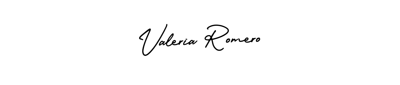 Make a beautiful signature design for name Valeria Romero. Use this online signature maker to create a handwritten signature for free. Valeria Romero signature style 3 images and pictures png