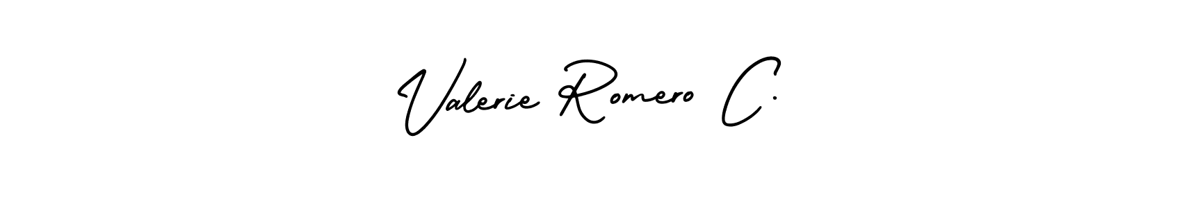 Check out images of Autograph of Valerie Romero C. name. Actor Valerie Romero C. Signature Style. AmerikaSignatureDemo-Regular is a professional sign style online. Valerie Romero C. signature style 3 images and pictures png