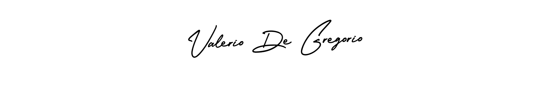 Use a signature maker to create a handwritten signature online. With this signature software, you can design (AmerikaSignatureDemo-Regular) your own signature for name Valerio De Gregorio. Valerio De Gregorio signature style 3 images and pictures png