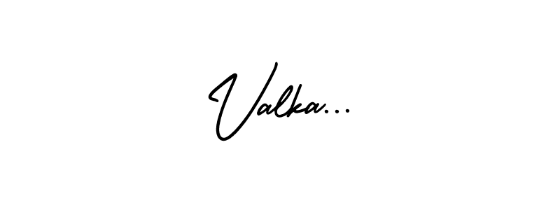 if you are searching for the best signature style for your name Valka.... so please give up your signature search. here we have designed multiple signature styles  using AmerikaSignatureDemo-Regular. Valka... signature style 3 images and pictures png