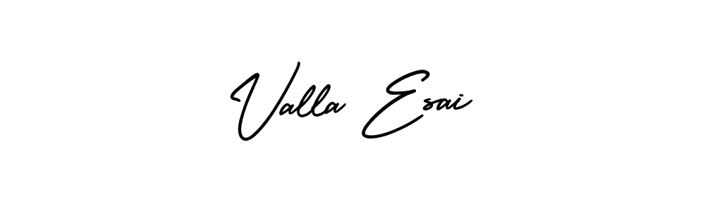 Also You can easily find your signature by using the search form. We will create Valla Esai name handwritten signature images for you free of cost using AmerikaSignatureDemo-Regular sign style. Valla Esai signature style 3 images and pictures png