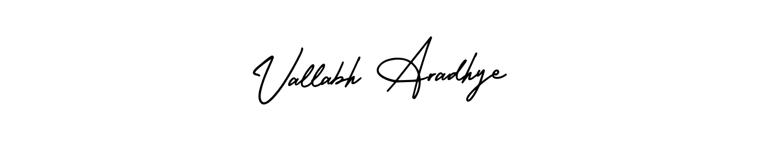 How to make Vallabh Aradhye signature? AmerikaSignatureDemo-Regular is a professional autograph style. Create handwritten signature for Vallabh Aradhye name. Vallabh Aradhye signature style 3 images and pictures png