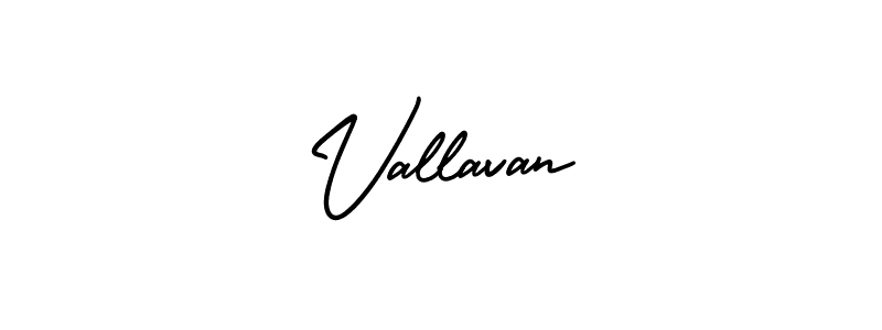 Design your own signature with our free online signature maker. With this signature software, you can create a handwritten (AmerikaSignatureDemo-Regular) signature for name Vallavan. Vallavan signature style 3 images and pictures png