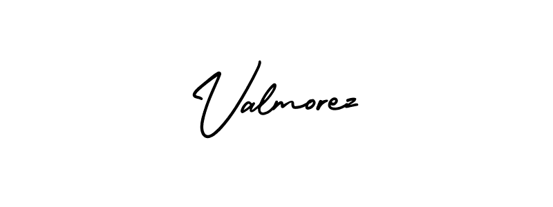 Make a beautiful signature design for name Valmorez. With this signature (AmerikaSignatureDemo-Regular) style, you can create a handwritten signature for free. Valmorez signature style 3 images and pictures png