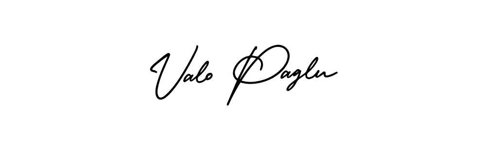 Make a beautiful signature design for name Valo Paglu. With this signature (AmerikaSignatureDemo-Regular) style, you can create a handwritten signature for free. Valo Paglu signature style 3 images and pictures png