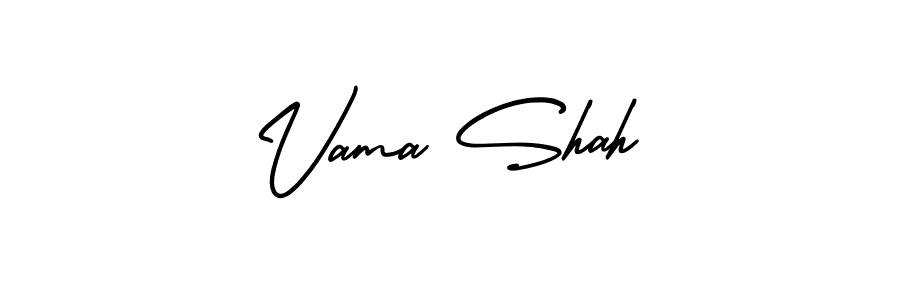 if you are searching for the best signature style for your name Vama Shah. so please give up your signature search. here we have designed multiple signature styles  using AmerikaSignatureDemo-Regular. Vama Shah signature style 3 images and pictures png