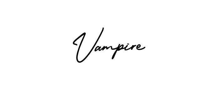 How to make Vampire signature? AmerikaSignatureDemo-Regular is a professional autograph style. Create handwritten signature for Vampire name. Vampire signature style 3 images and pictures png