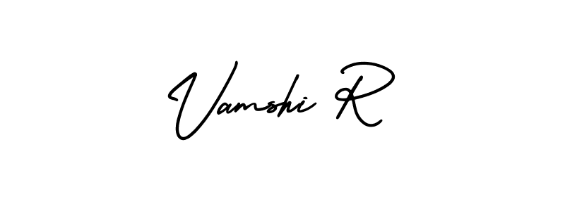 Check out images of Autograph of Vamshi R name. Actor Vamshi R Signature Style. AmerikaSignatureDemo-Regular is a professional sign style online. Vamshi R signature style 3 images and pictures png