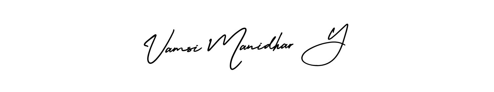 Check out images of Autograph of Vamsi Manidhar Y name. Actor Vamsi Manidhar Y Signature Style. AmerikaSignatureDemo-Regular is a professional sign style online. Vamsi Manidhar Y signature style 3 images and pictures png