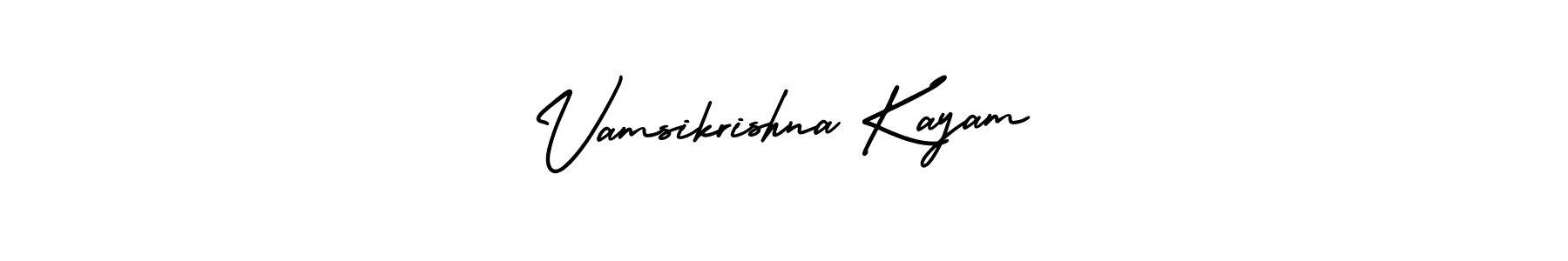 How to Draw Vamsikrishna Kayam signature style? AmerikaSignatureDemo-Regular is a latest design signature styles for name Vamsikrishna Kayam. Vamsikrishna Kayam signature style 3 images and pictures png