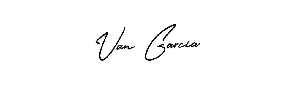 Design your own signature with our free online signature maker. With this signature software, you can create a handwritten (AmerikaSignatureDemo-Regular) signature for name Van Garcia. Van Garcia signature style 3 images and pictures png