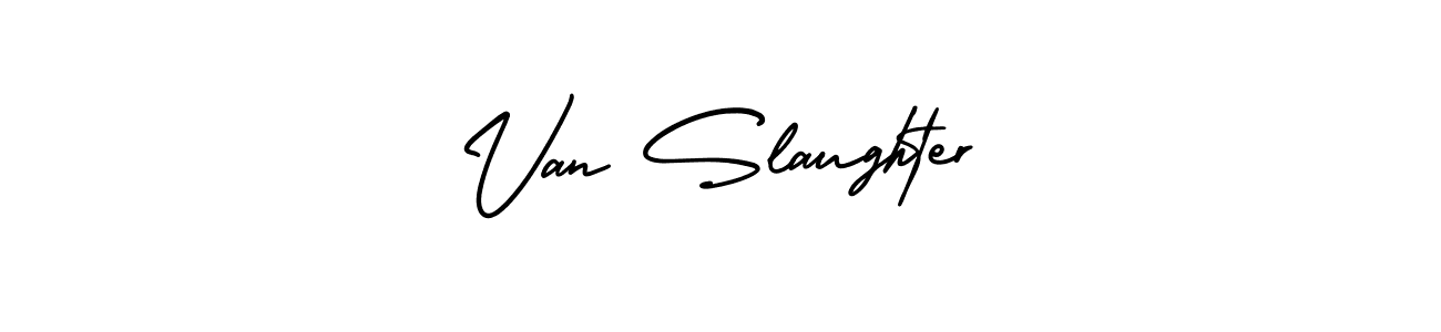 Make a beautiful signature design for name Van Slaughter. Use this online signature maker to create a handwritten signature for free. Van Slaughter signature style 3 images and pictures png