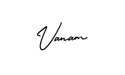 How to Draw Vanam signature style? AmerikaSignatureDemo-Regular is a latest design signature styles for name Vanam. Vanam signature style 3 images and pictures png