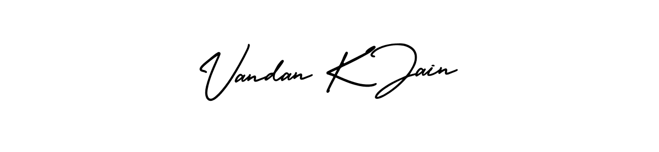 Best and Professional Signature Style for Vandan K Jain. AmerikaSignatureDemo-Regular Best Signature Style Collection. Vandan K Jain signature style 3 images and pictures png