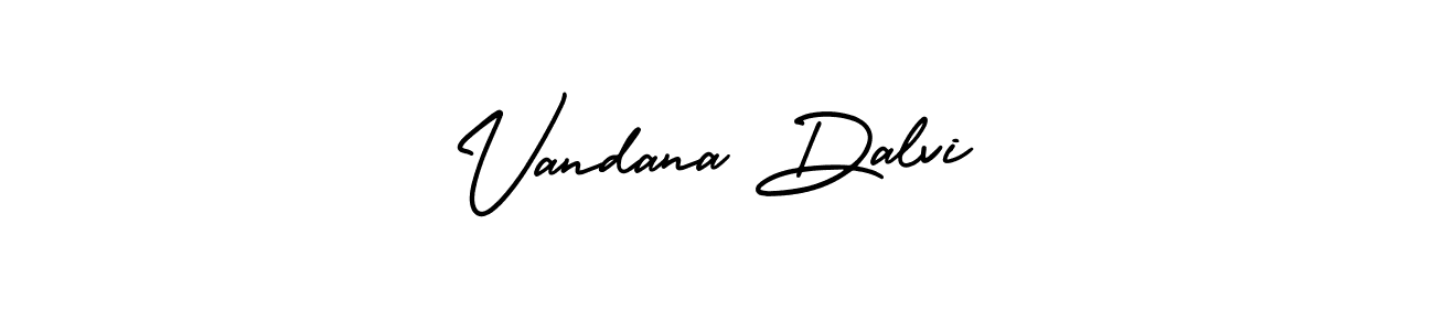 Also You can easily find your signature by using the search form. We will create Vandana Dalvi name handwritten signature images for you free of cost using AmerikaSignatureDemo-Regular sign style. Vandana Dalvi signature style 3 images and pictures png