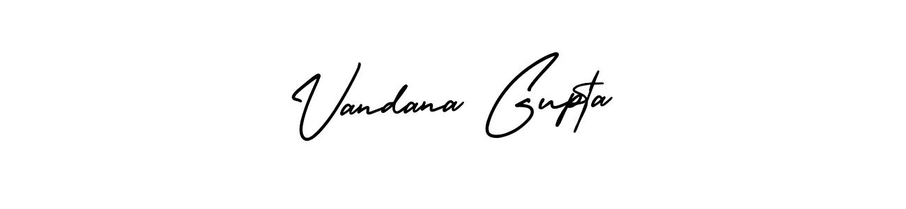 if you are searching for the best signature style for your name Vandana Gupta. so please give up your signature search. here we have designed multiple signature styles  using AmerikaSignatureDemo-Regular. Vandana Gupta signature style 3 images and pictures png