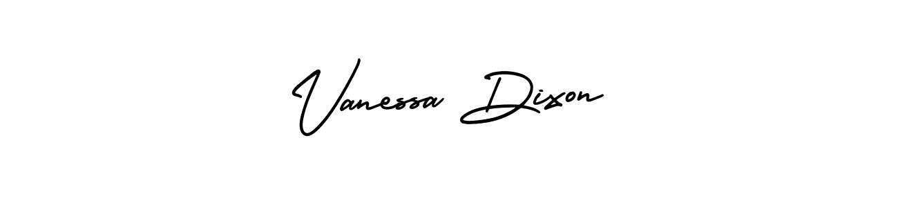 Create a beautiful signature design for name Vanessa Dixon. With this signature (AmerikaSignatureDemo-Regular) fonts, you can make a handwritten signature for free. Vanessa Dixon signature style 3 images and pictures png