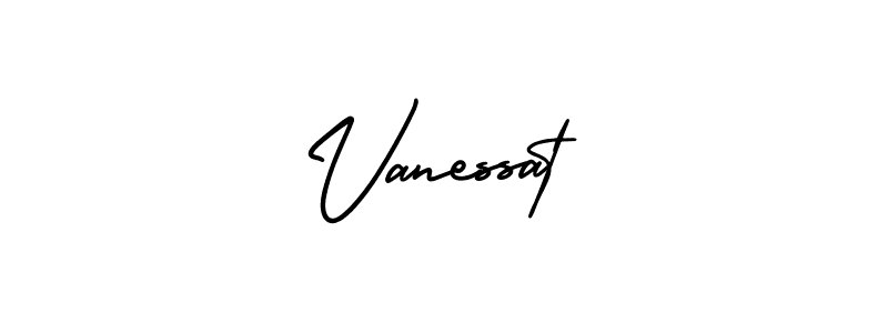 Create a beautiful signature design for name Vanessat. With this signature (AmerikaSignatureDemo-Regular) fonts, you can make a handwritten signature for free. Vanessat signature style 3 images and pictures png