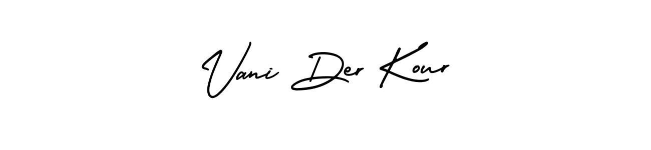 You can use this online signature creator to create a handwritten signature for the name Vani Der Kour. This is the best online autograph maker. Vani Der Kour signature style 3 images and pictures png