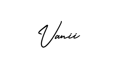 Also You can easily find your signature by using the search form. We will create Vanii name handwritten signature images for you free of cost using AmerikaSignatureDemo-Regular sign style. Vanii signature style 3 images and pictures png