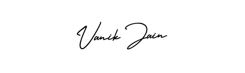 Here are the top 10 professional signature styles for the name Vanik Jain. These are the best autograph styles you can use for your name. Vanik Jain signature style 3 images and pictures png