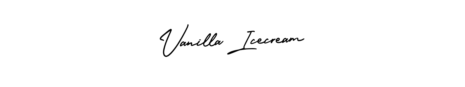 if you are searching for the best signature style for your name Vanilla Icecream. so please give up your signature search. here we have designed multiple signature styles  using AmerikaSignatureDemo-Regular. Vanilla Icecream signature style 3 images and pictures png