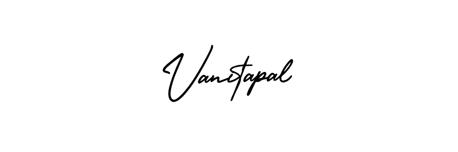 Also we have Vanitapal name is the best signature style. Create professional handwritten signature collection using AmerikaSignatureDemo-Regular autograph style. Vanitapal signature style 3 images and pictures png